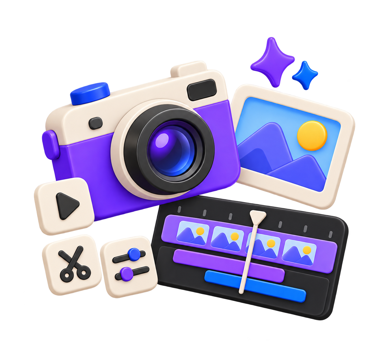 Creative tools for images and video